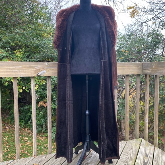 Vintage Penny Lane Leather Trench Coat - Picture 5 of 16